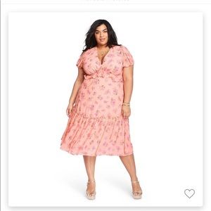 Love Shack Fancy for Target Pink Dress